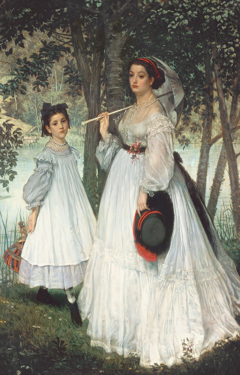 Les deux sœurs : Portrait, 1863 - James Jacques Joseph Tissot
