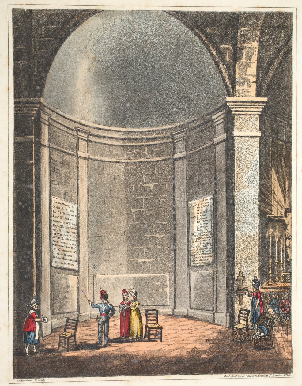Intérieur de la Chapelle de Waterloo - James Rouse