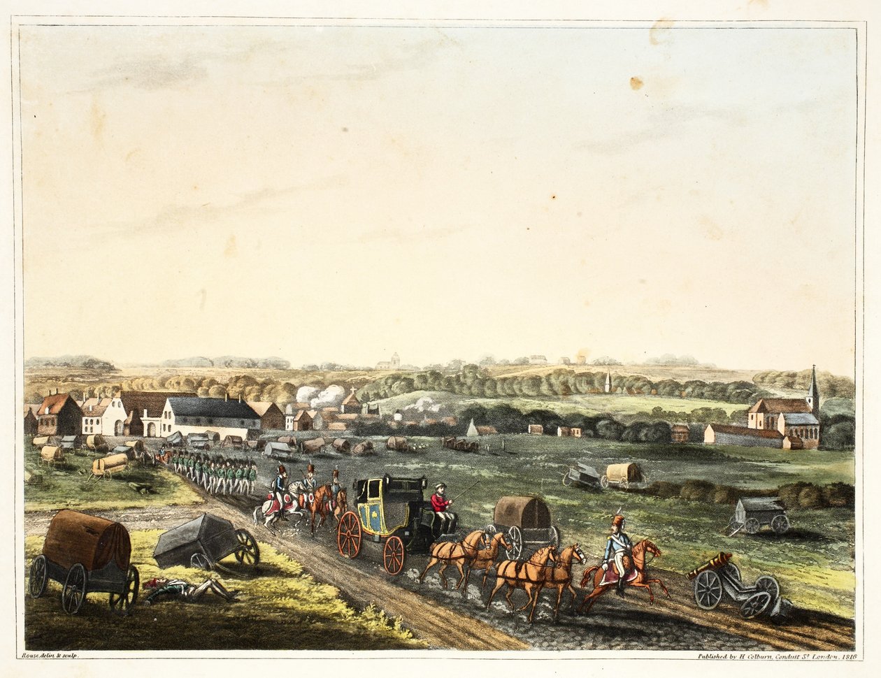 Le village de Genappe - James Rouse