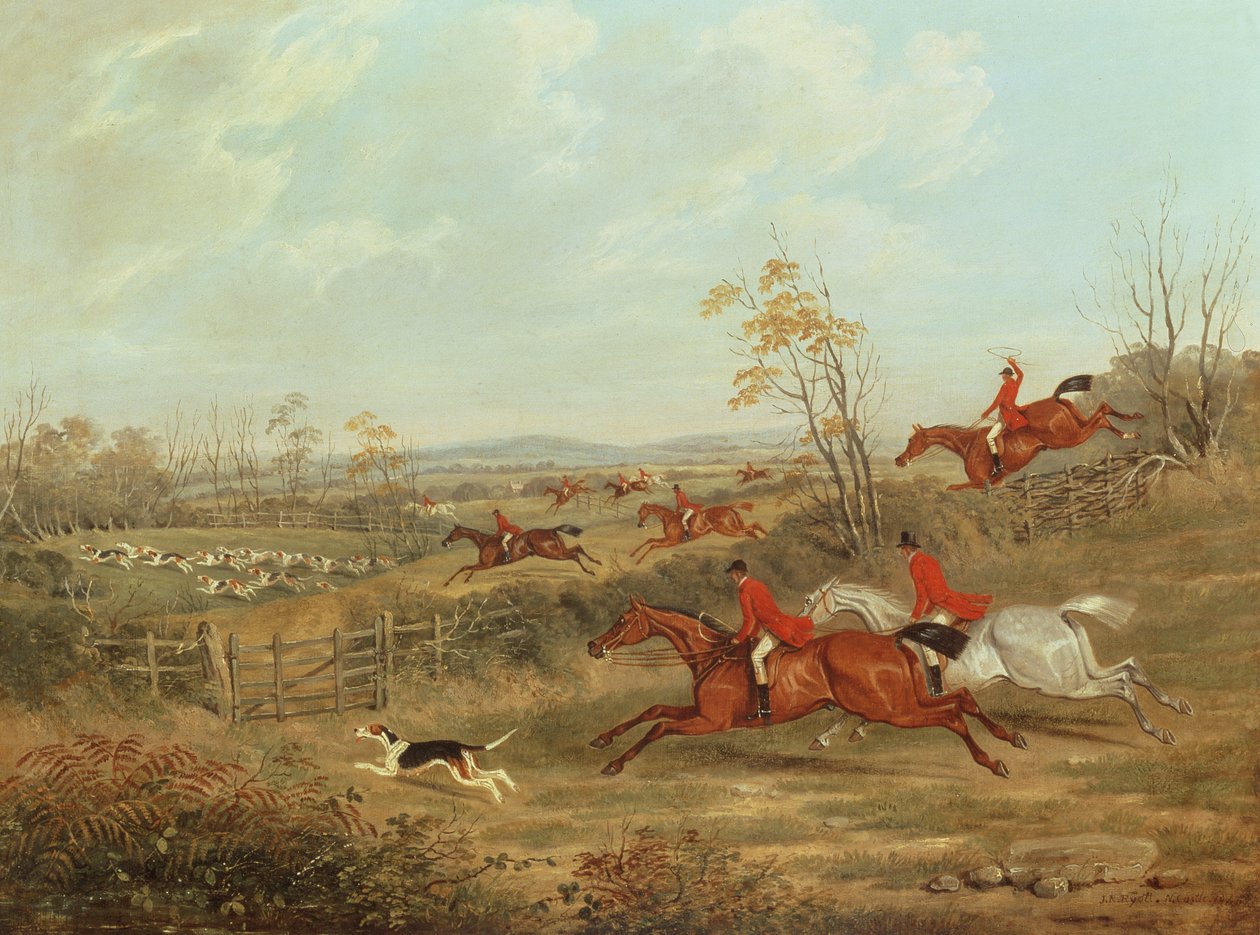 En pleine course, 1846 - James Russell Ryott