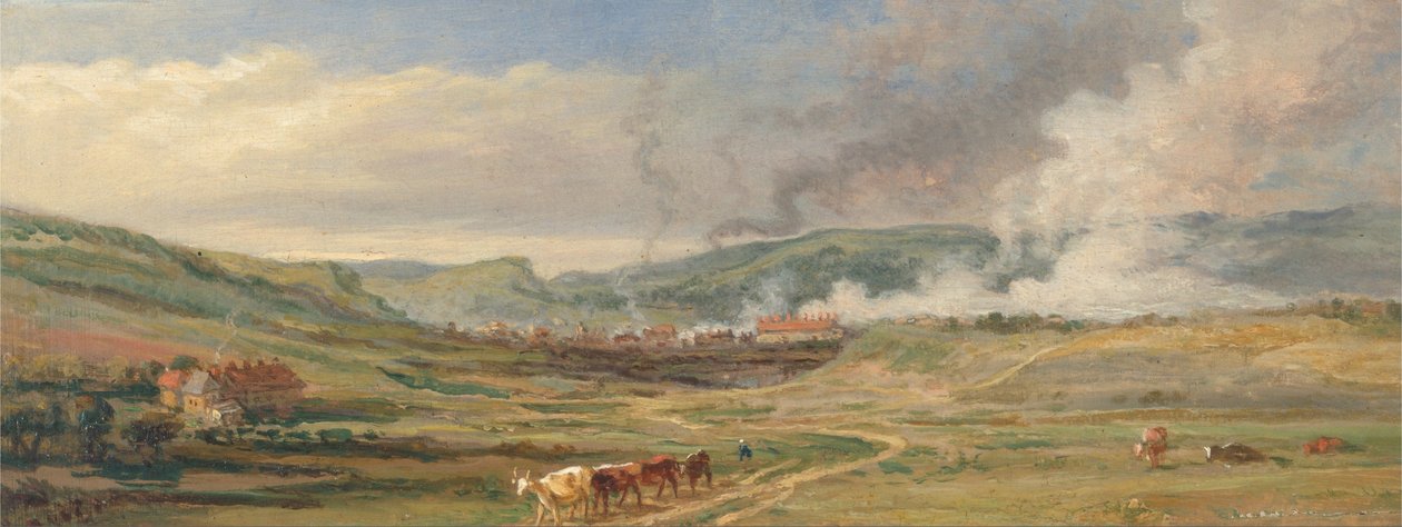 Paysage près de Swansea, Galles du Sud - James Ward