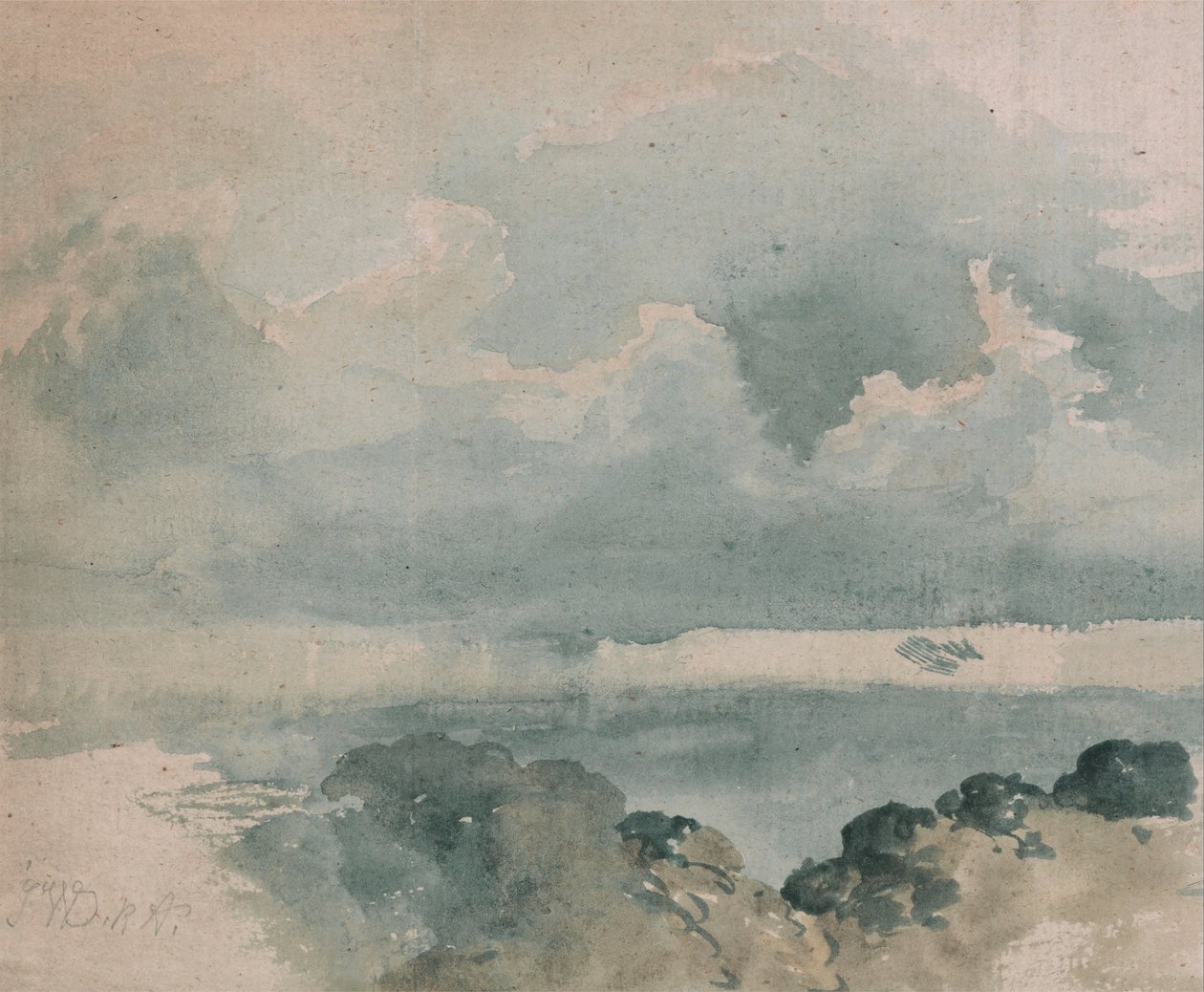 Étude de ciel - James Ward
