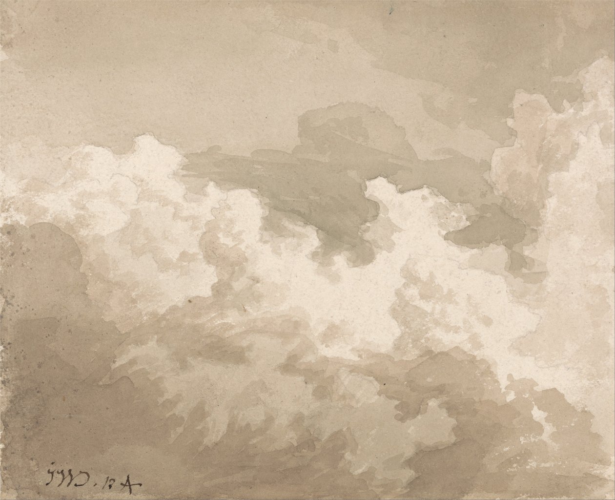 Étude de ciel - James Ward