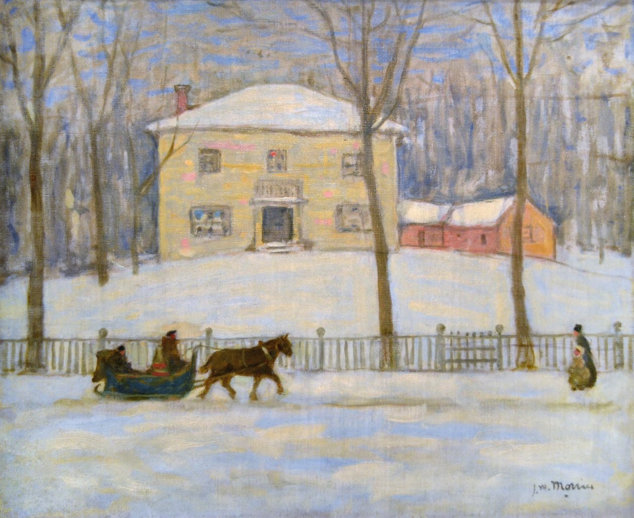 La vieille maison Holton à Montréal - James Wilson Morrice