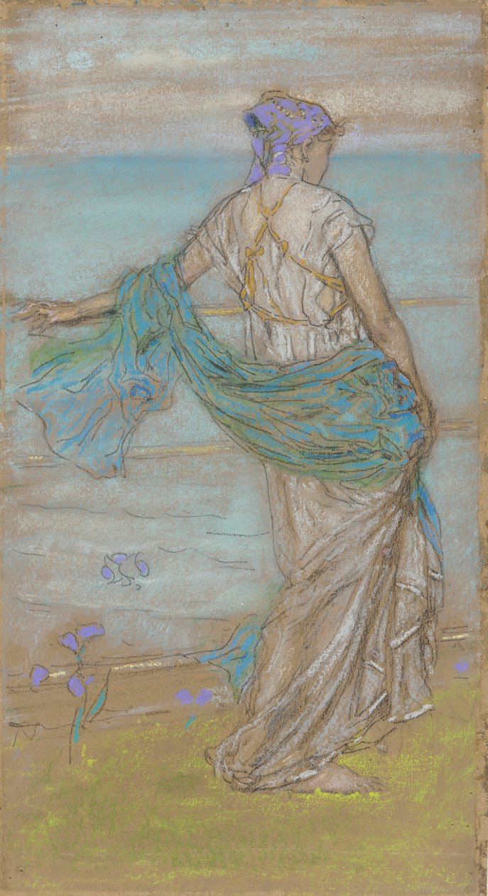 Annabel Lee, 1885-1887 - James Abbott McNeill Whistler