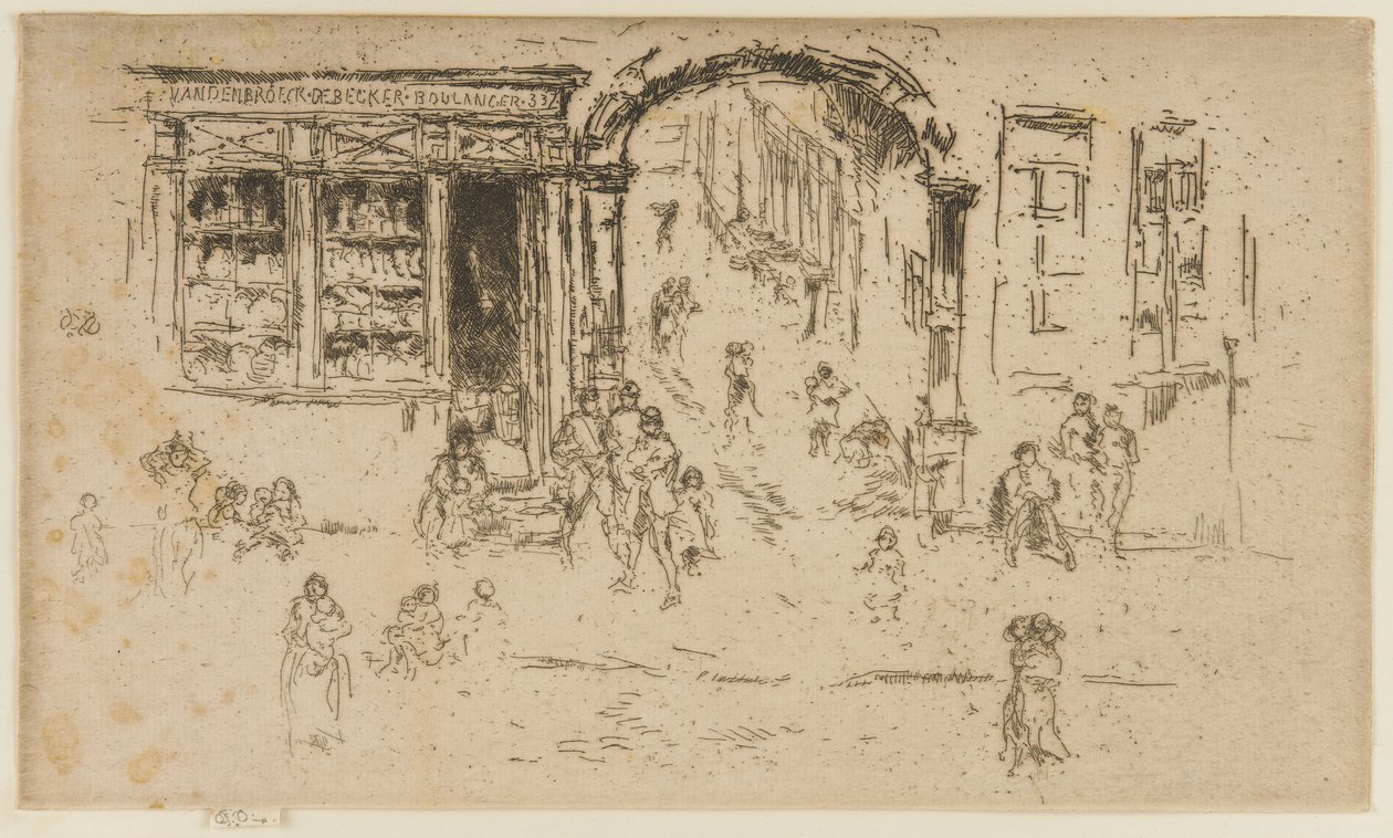 Arcade, Bruxelles - James Abbott McNeill Whistler