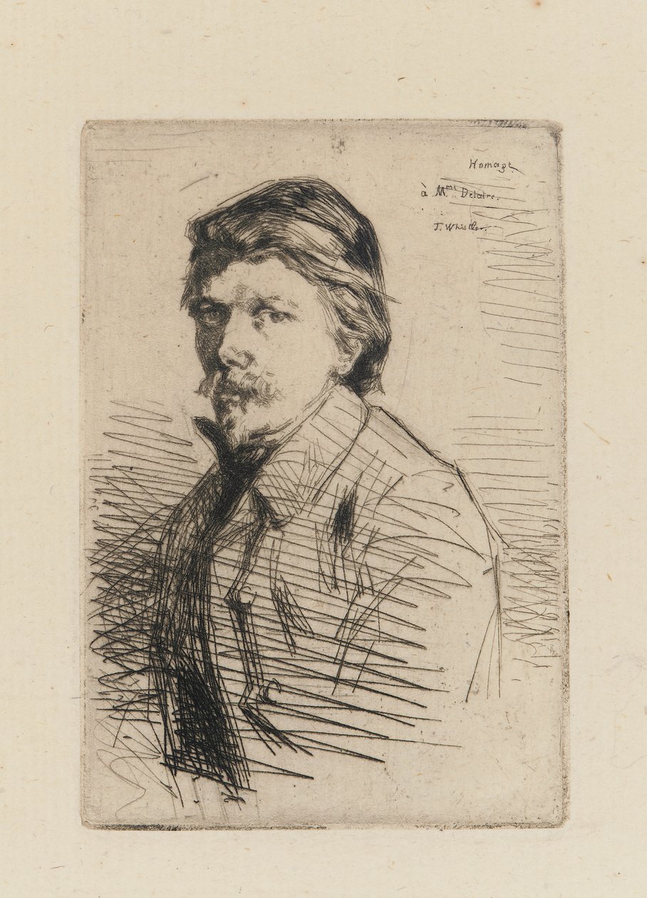 Auguste Delâtre, 1858 - James Abbott McNeill Whistler