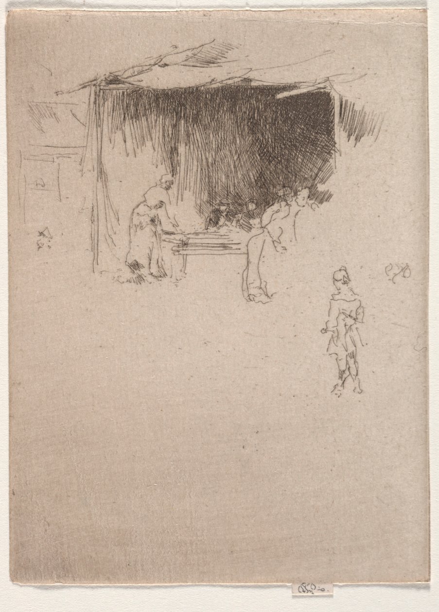 Stand à une foire - James Abbott McNeill Whistler