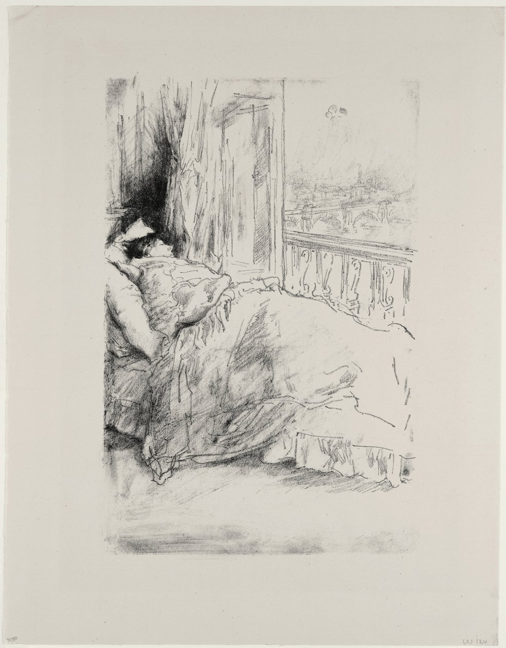 Près du balcon - James Abbott McNeill Whistler