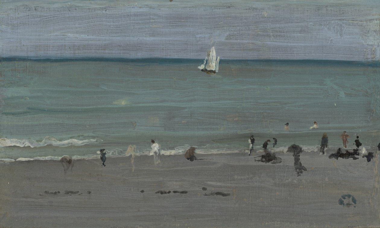 Scène côtière, Baigneurs, 1884-85 - James Abbott McNeill Whistler