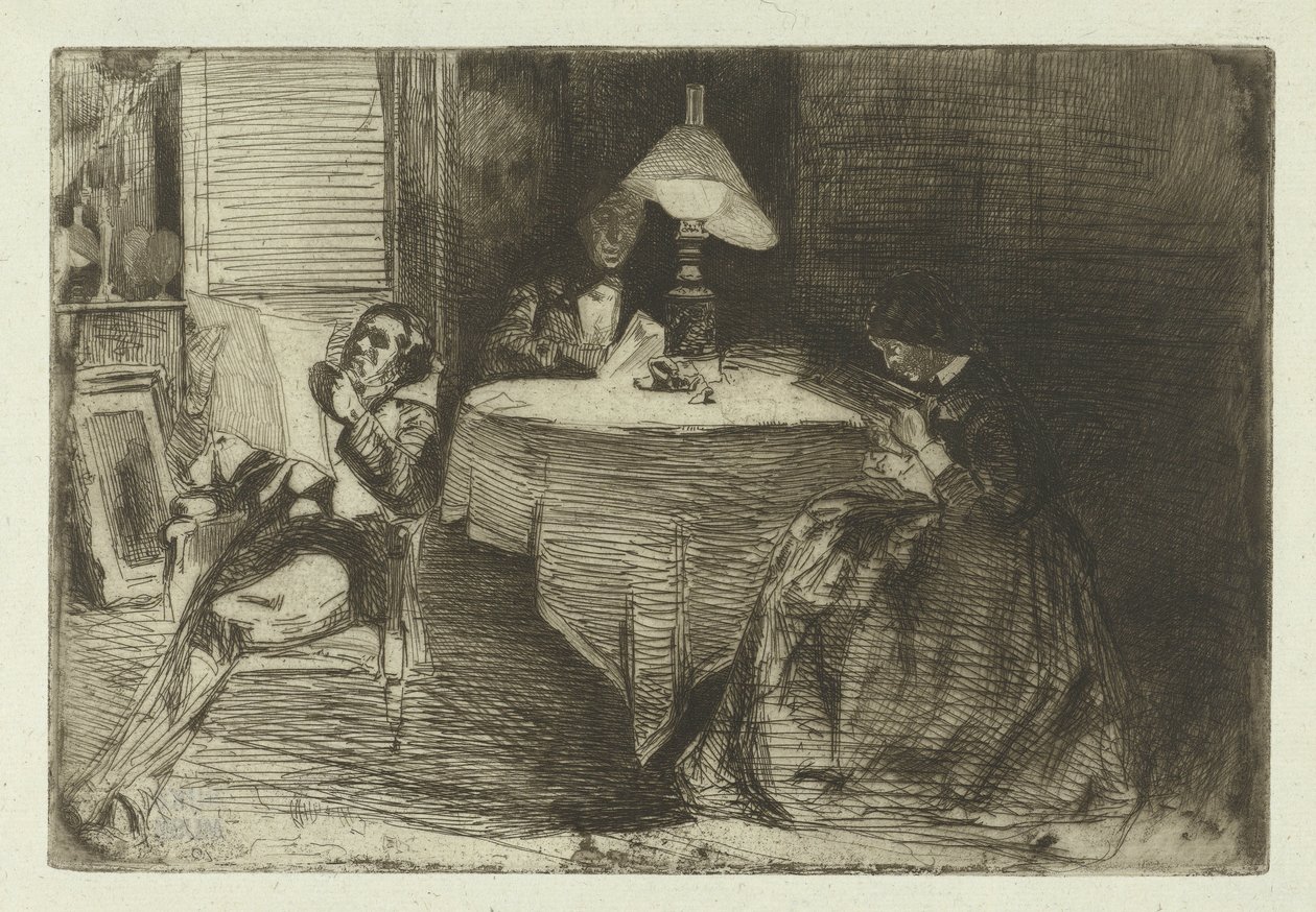 La salle de musique - James Abbott McNeill Whistler