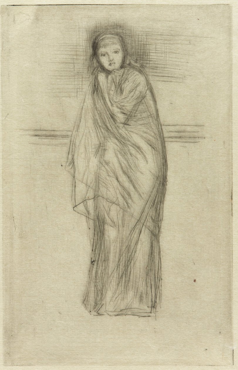 Modèle drapé - James Abbott McNeill Whistler