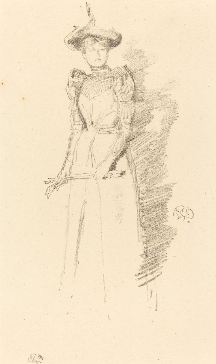 Gants de Suède, 1890 - James Abbott McNeill Whistler
