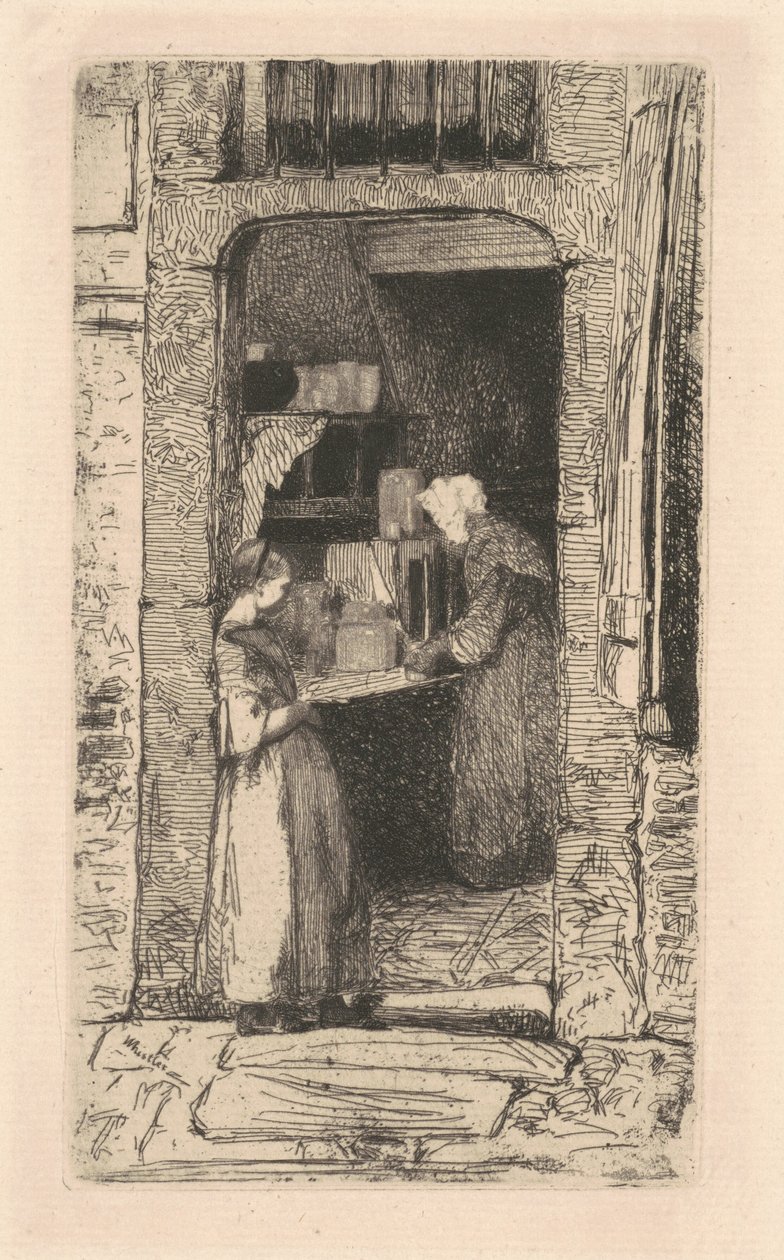 La Marchande de moutarde, 1858 - James Abbott McNeill Whistler