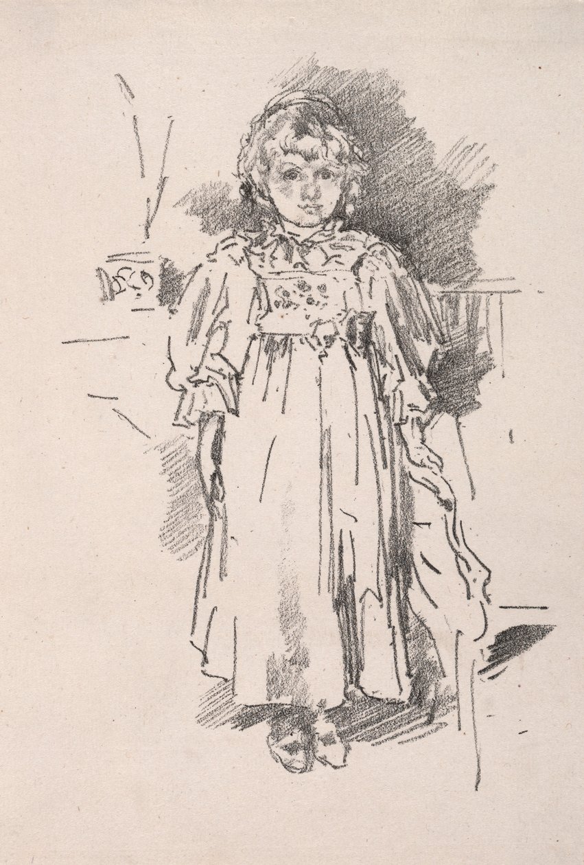 Petite Evelyn, 1896 - James Abbott McNeill Whistler