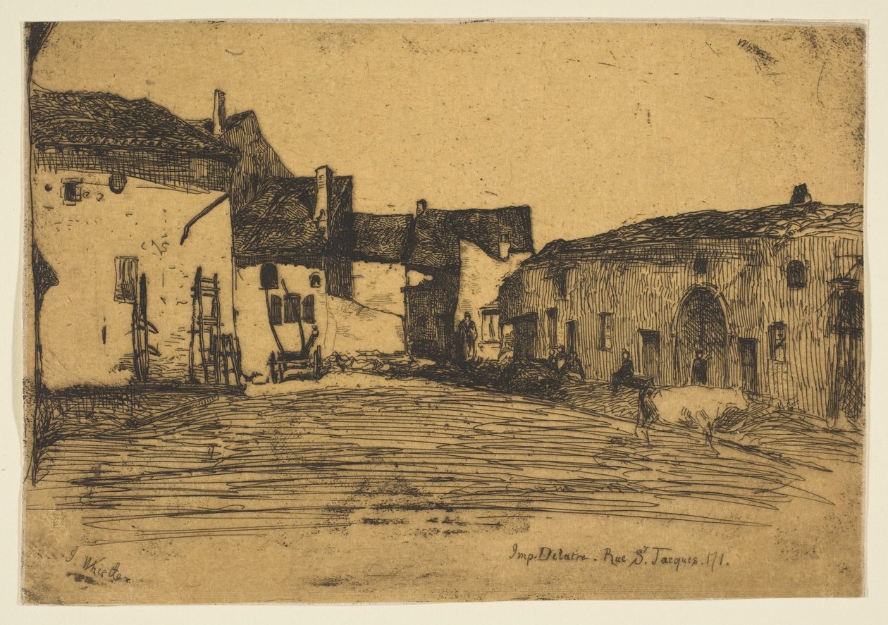 Liverdun, 1858 - James Abbott McNeill Whistler