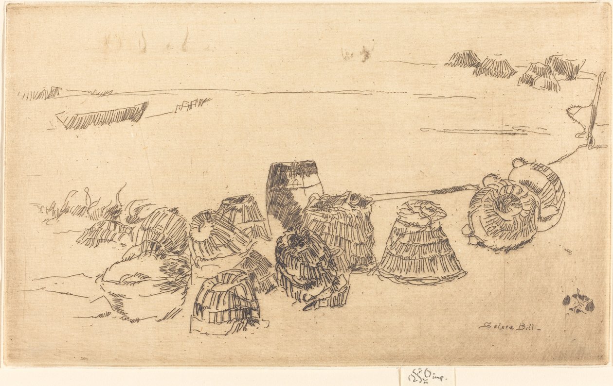 Paniers à Homards - James Abbott McNeill Whistler