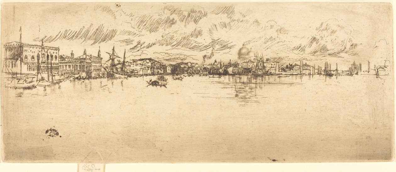 Long Venise, 1879-1880 - James Abbott McNeill Whistler