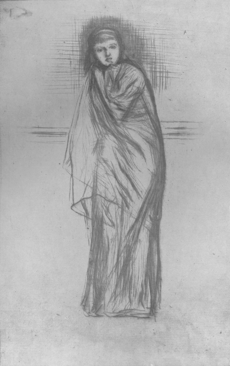 Modèle se reposant - James Abbott McNeill Whistler