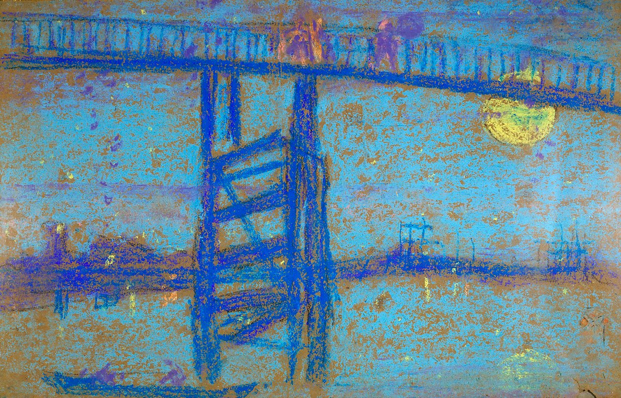 Nocturne : Pont de Battersea - James Abbott McNeill Whistler