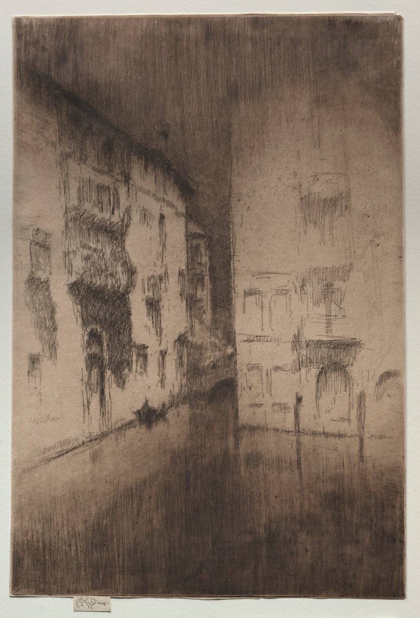 Nocturne : Palais - James Abbott McNeill Whistler