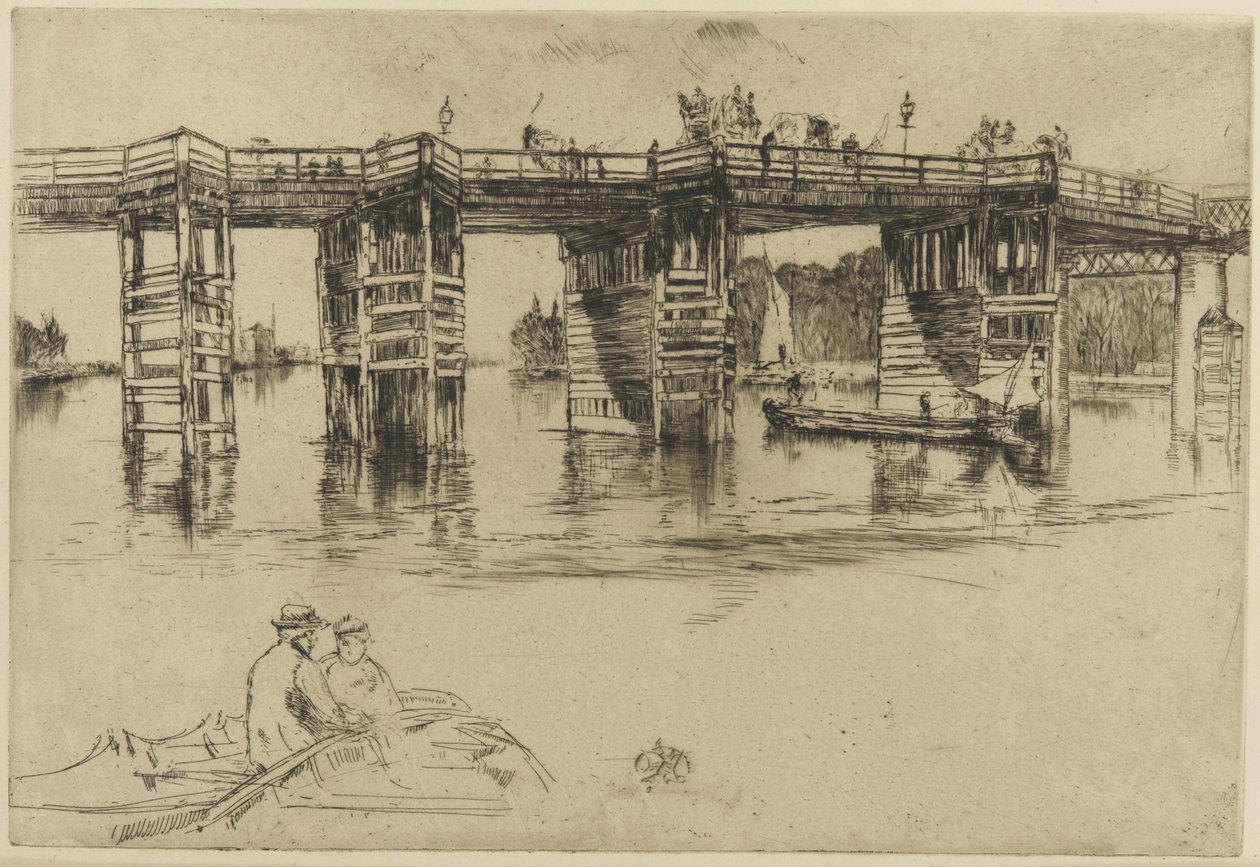 Vieux pont de Putney - James Abbott McNeill Whistler