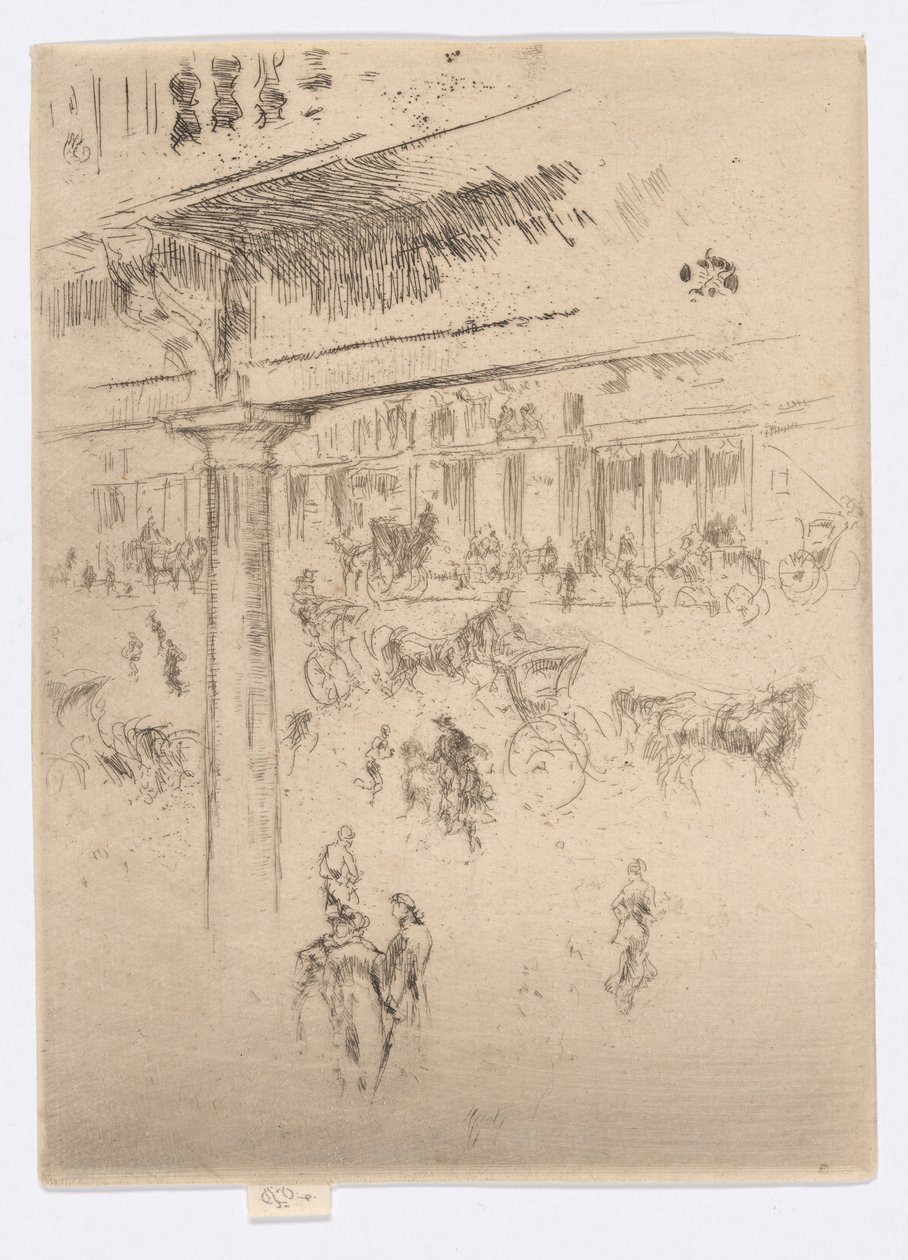 Le Quadrant du Régent - James Abbott McNeill Whistler
