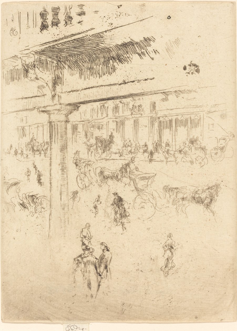 Le Quadrant du Régent - James Abbott McNeill Whistler