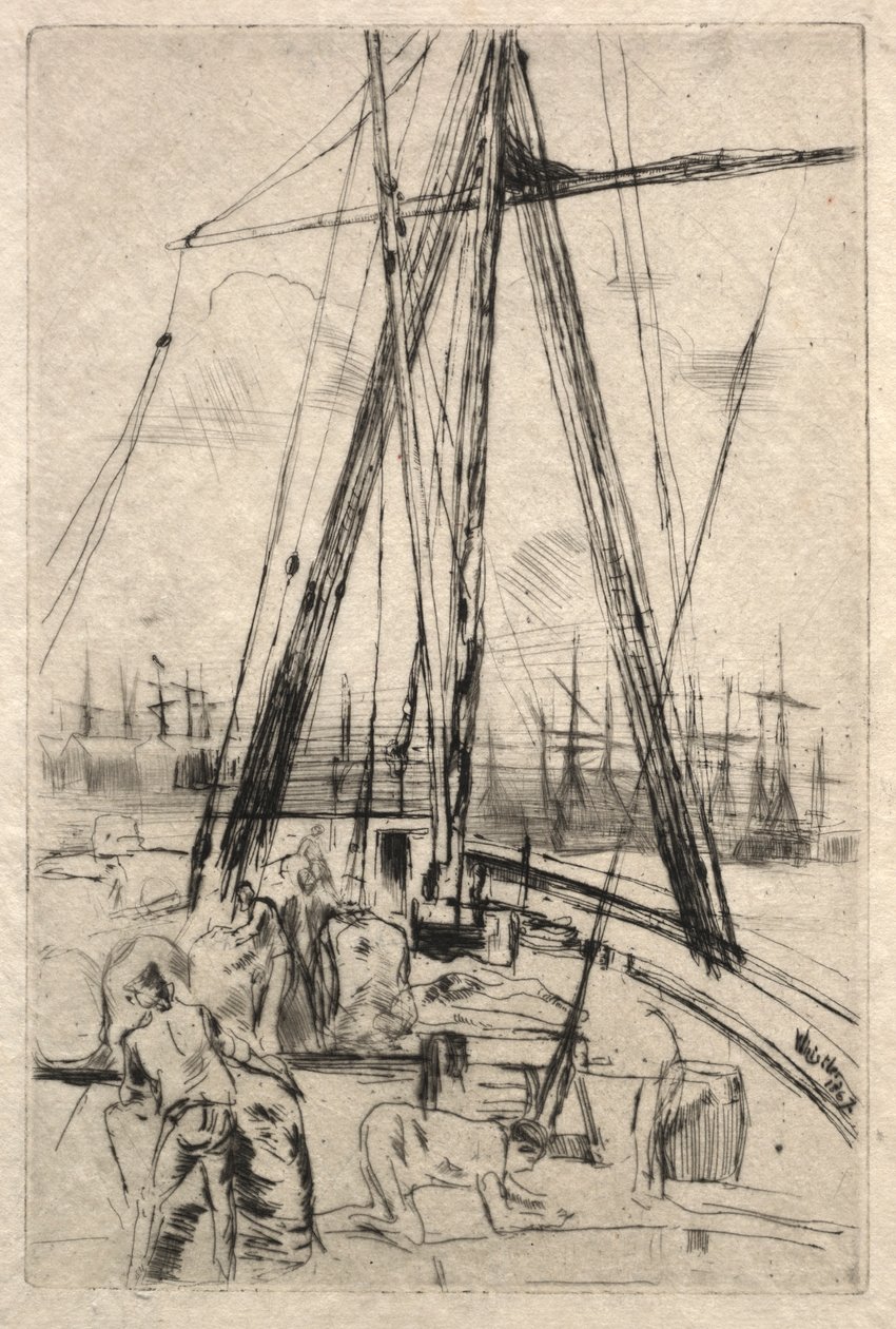 Navigation à Liverpool, 1867 - James Abbott McNeill Whistler