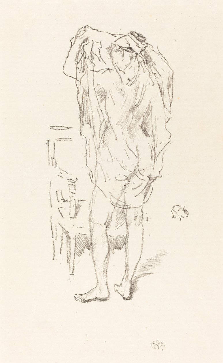 Étude, 1894 - James Abbott McNeill Whistler