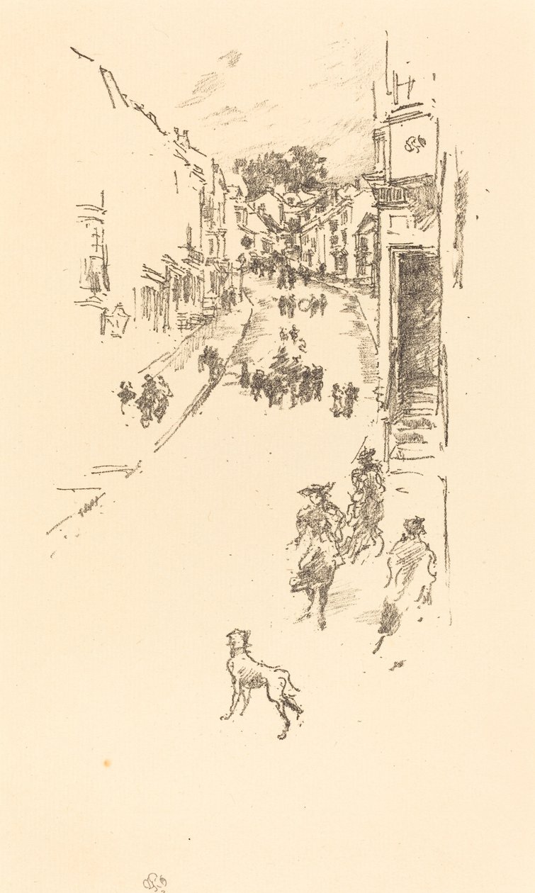 Dimanche, Lyme Regis, 1895 - James Abbott McNeill Whistler