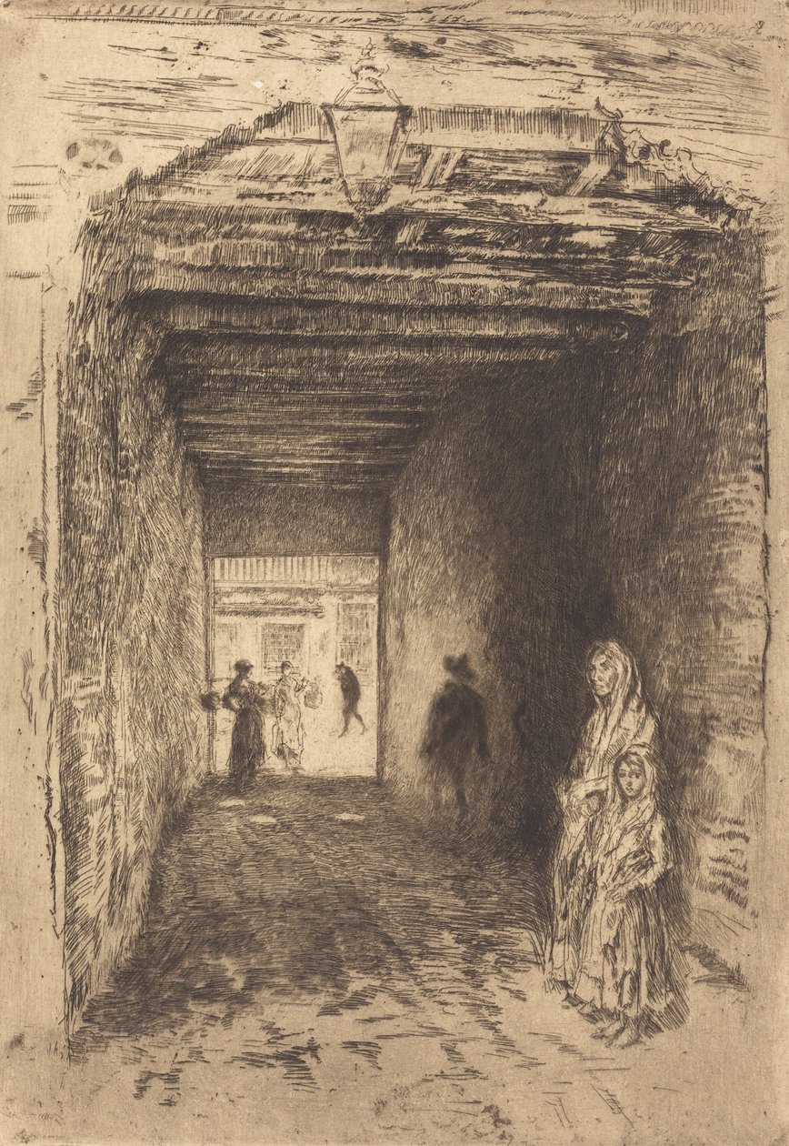 Les Mendiants - James Abbott McNeill Whistler