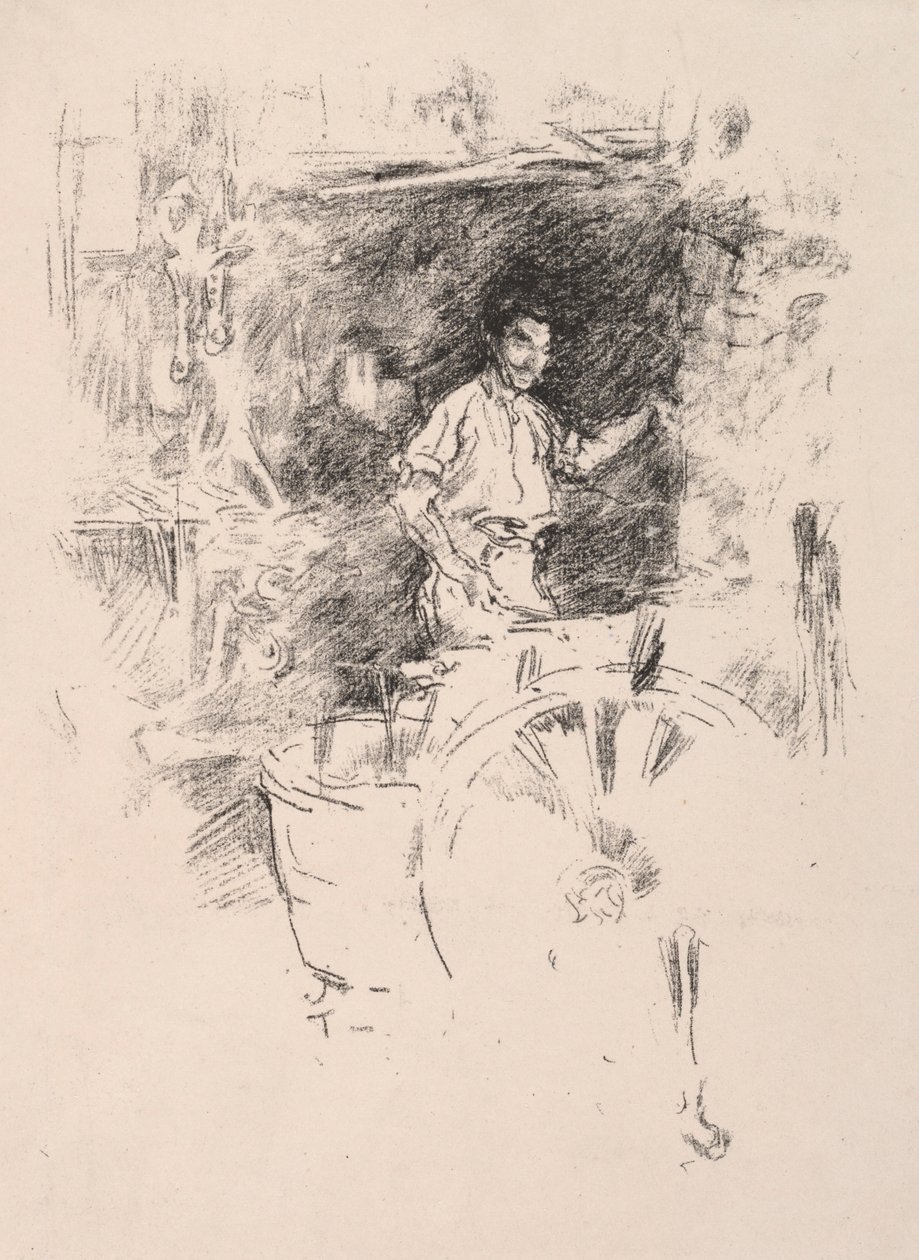 Le Forgeron, 1895 - James Abbott McNeill Whistler