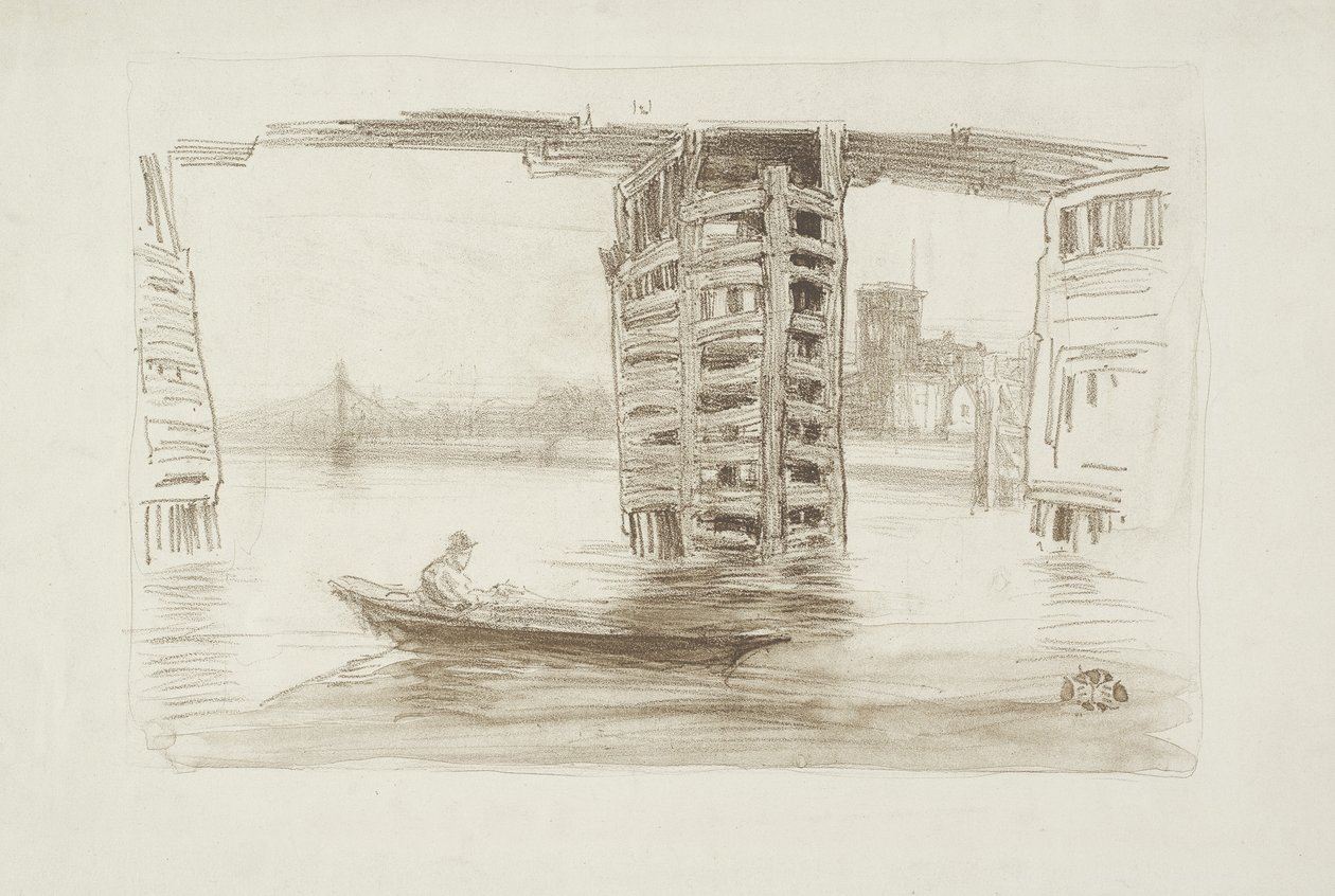 Le Grand Pont, 1878 - James Abbott McNeill Whistler