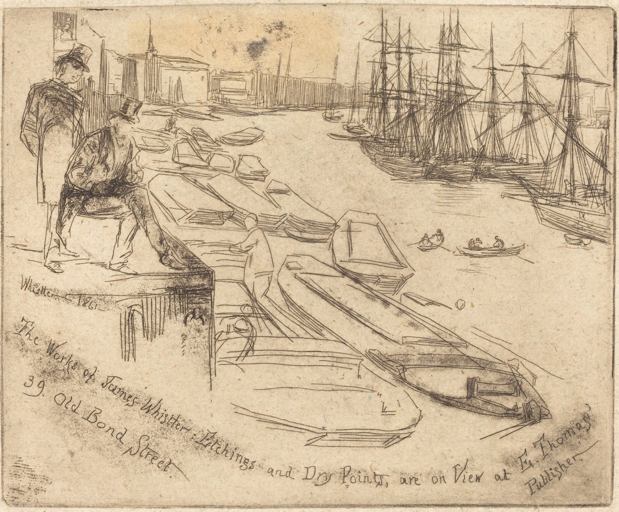 La petite mare - James Abbott McNeill Whistler
