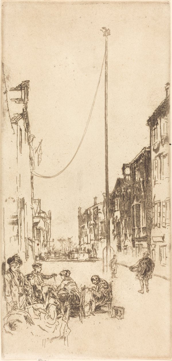 Le Mât, 1879-1880 - James Abbott McNeill Whistler