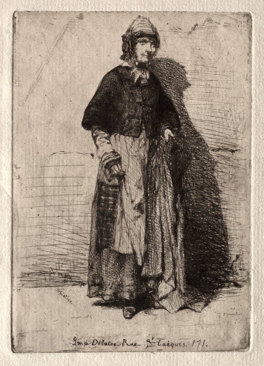 La Mère Gérard, 1858 - James Abbott McNeill Whistler