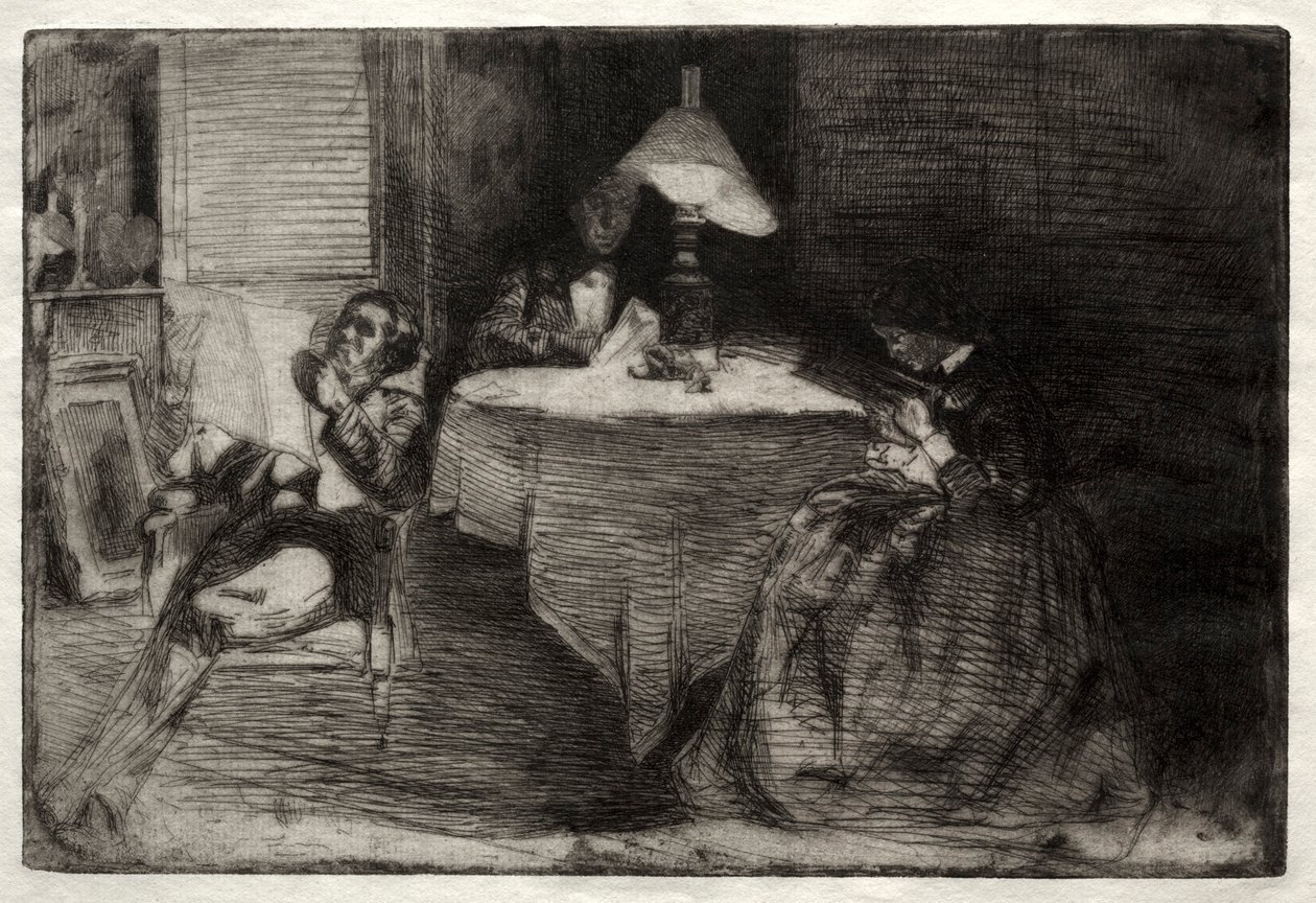 La salle de musique - James Abbott McNeill Whistler