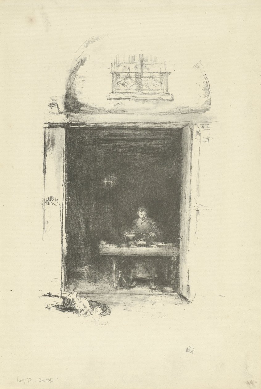 Le forgeron, Passage du Dragon - James Abbott McNeill Whistler