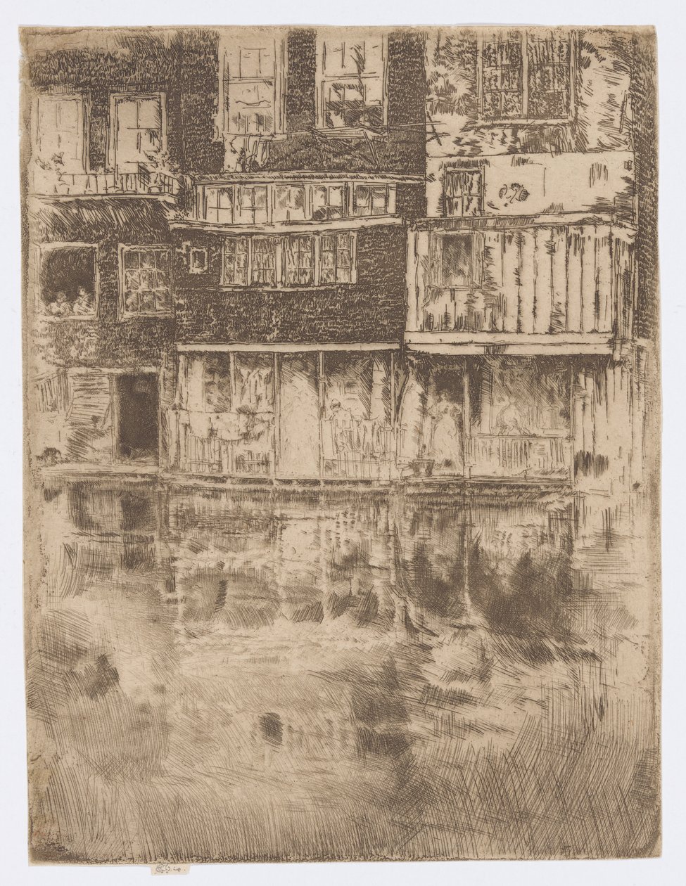 La Maison Carrée, Amsterdam - James Abbott McNeill Whistler