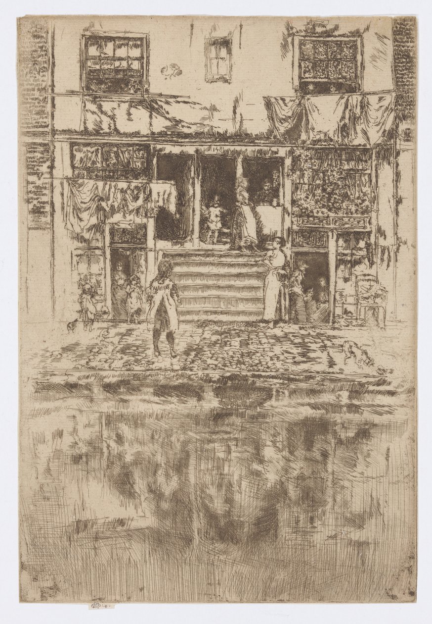 Les Marches, Amsterdam - James Abbott McNeill Whistler
