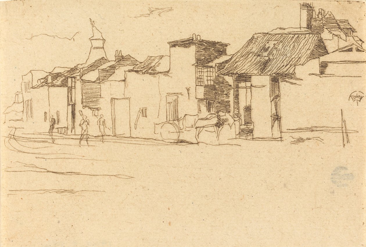 Le Cygne, Chelsea, 1872 - James Abbott McNeill Whistler