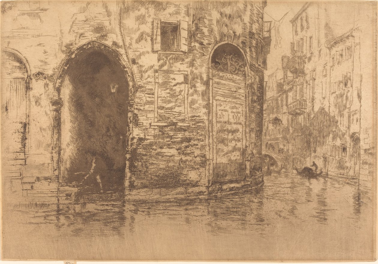 Deux portes, c. 1879-1880 - James Abbott McNeill Whistler
