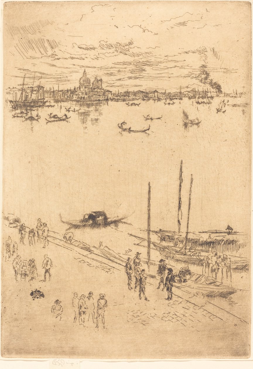 Venise verticale, 1879-1880 - James Abbott McNeill Whistler
