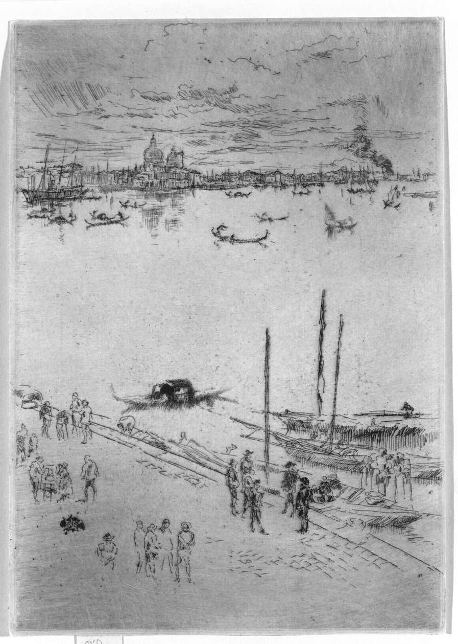 Venise verticale, 1879-80 - James Abbott McNeill Whistler