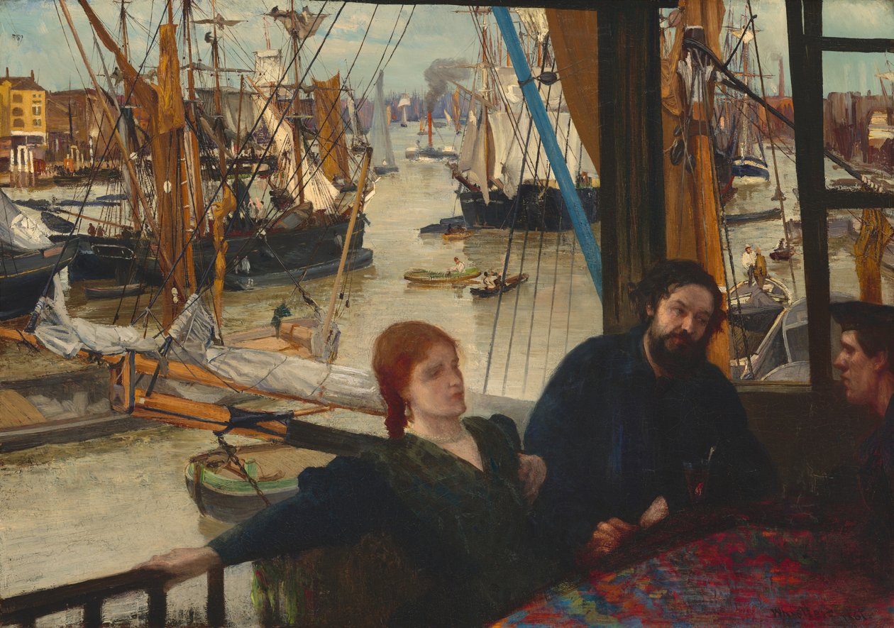 Wapping, 1860-1864 - James Abbott McNeill Whistler