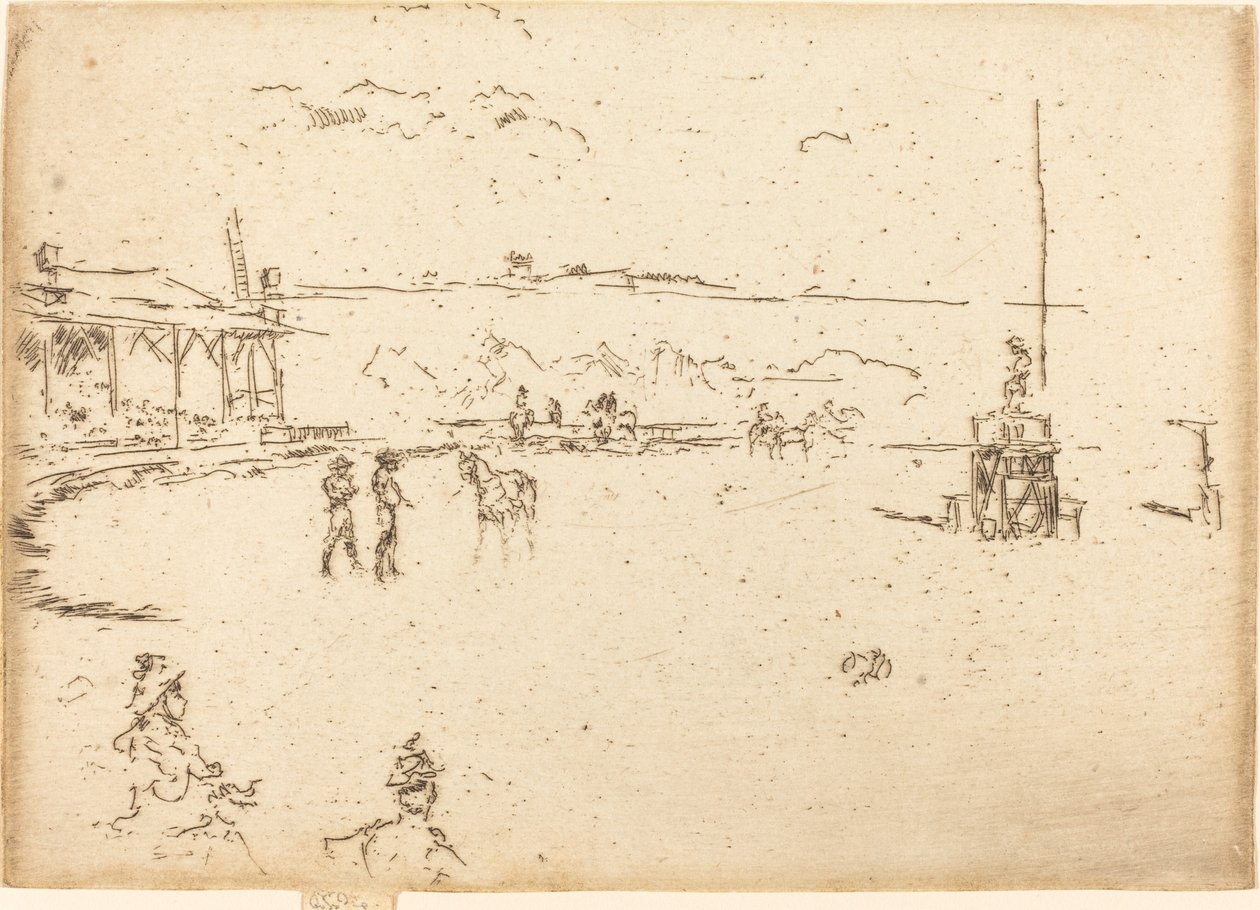 Far West, Buffalo Bill, 1887 - James Abbott McNeill Whistler