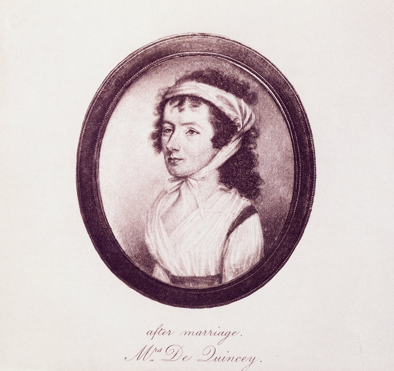 Portrait de Margaret Simpson - James Archer