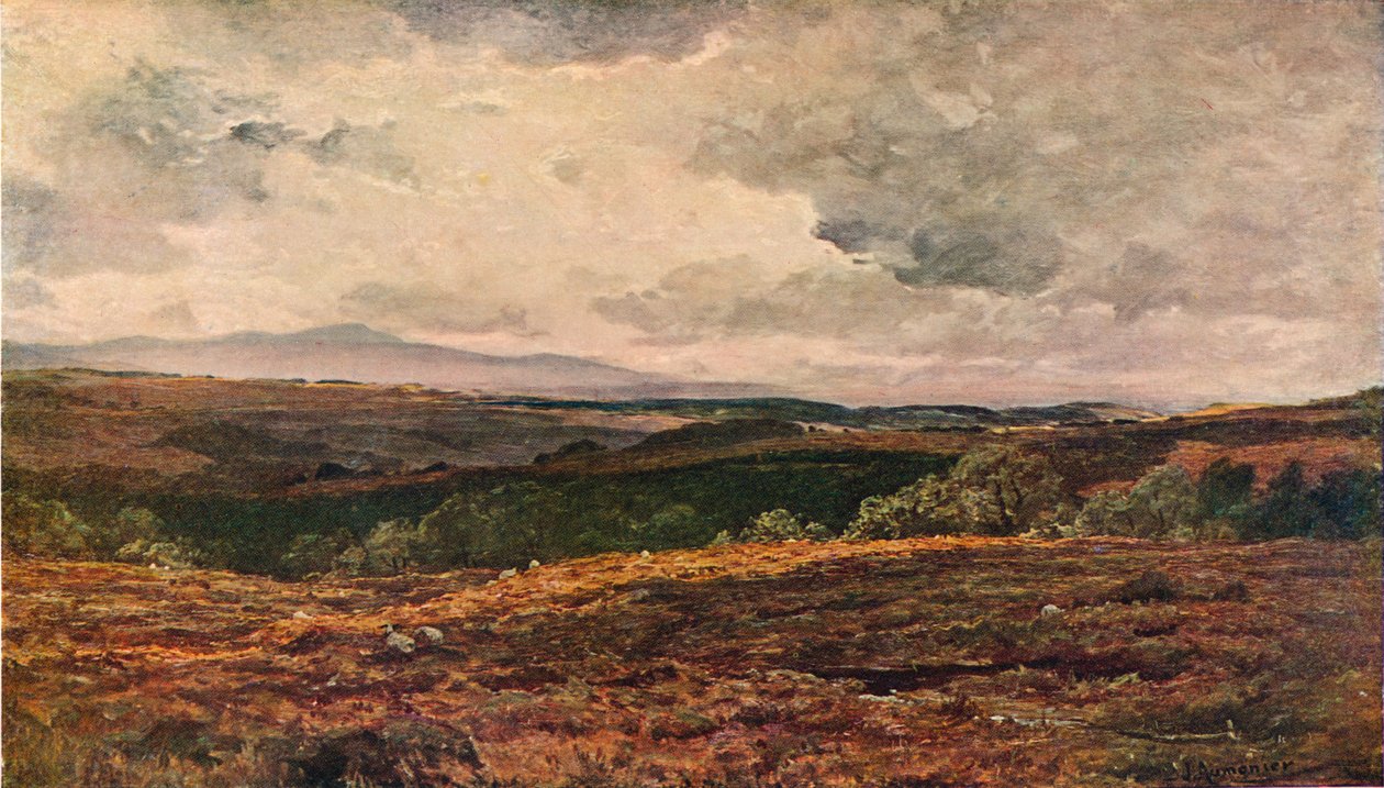 La Frontière, vers 1904 - James Aumonier
