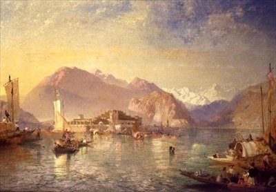 Isola Bella sur le lac Majeur - James Baker Pyne